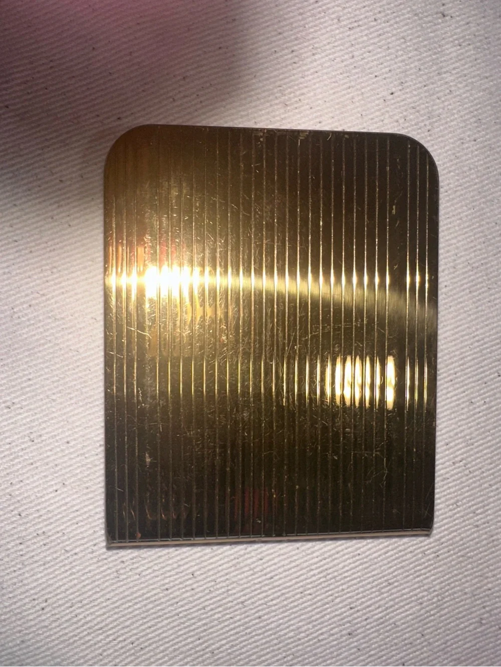 Vintage Vingard Swiss Wind-Up Watch Money Clip | Working | Mid-Century